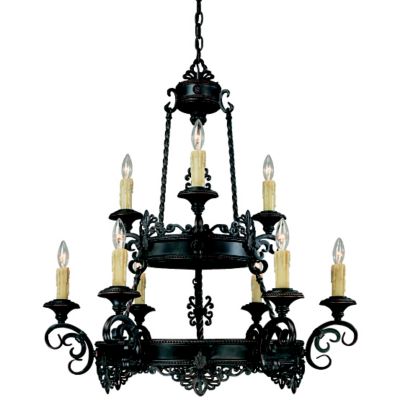 Barista 2-Tier Chandelier by Savoy House - Starlight Lighting USA and Canada
